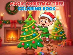 ゲームMagic Christmas Tree Coloring Bookオンライン