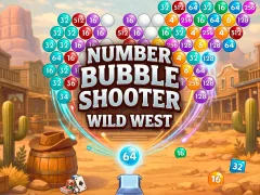 Number Bubble Shooter Wild West — 無料オンラインゲーム
