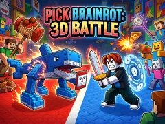 ゲームPick Brainrot: 3D Battleオンライン