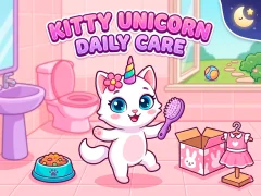 Kitty Unicorn Daily Care — 無料オンラインゲーム