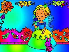 ゲームColoring Book: Princess Julietオンライン