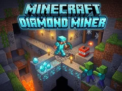 ゲームMinecraft Diamond Minerオンライン