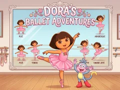 Dora's Ballet Adventures — 無料オンラインゲーム