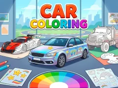 ゲームCar Coloringオンライン