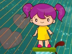 ゲームValentine Girl Jumpingオンライン