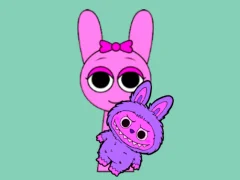ゲームSteal Labubu Sprunki!オンライン