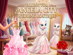Talking Tom Angela City Wedding Boutique — 無料オンラインゲーム