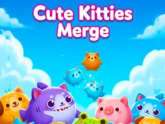 Cute Kitties Merge — 無料オンラインゲーム