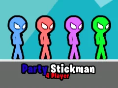 Party Stickman 4 Player — 無料オンラインゲーム