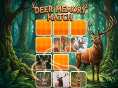 ゲームDeer Memory Matchオンライン