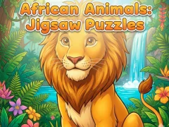 ゲームAfrican Animals: Jigsaw Puzzlesオンライン
