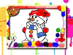 ゲームWinter Coloring Bookオンライン