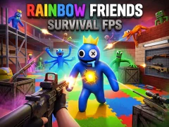 ゲームRainbow Friends Survival FPSオンライン
