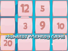 ゲームMemory Game With Numbersオンライン