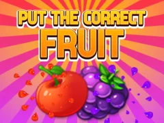 Put The Correct Fruit — 無料オンラインゲーム