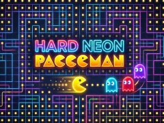 hard neon paccoman — 無料オンラインゲーム