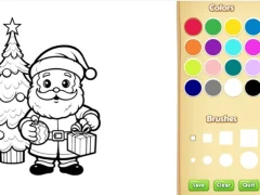 ゲームChristmas Coloring Book For Kidsオンライン
