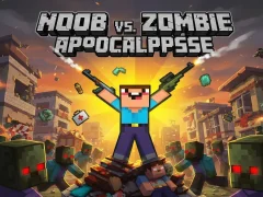ゲームNoob vs Zombie Apocalypseオンライン