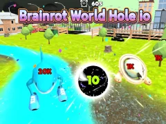 Brainrot World Hole io — 無料オンラインゲーム