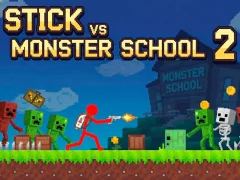 ゲームStick vs Monster School 2オンライン