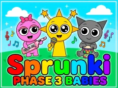 ゲームSprunki baby PHASE 3オンライン