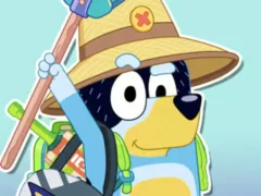 ゲームJigsaw Puzzle: Bluey Happy Father's Dayオンライン