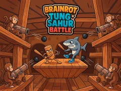Brainrot Tung Sahur Battle — 無料オンラインゲーム