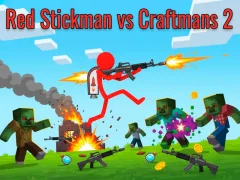 ゲームRed Stickman Vs Craftmans 2オンライン