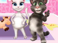 ゲームPreganat Kitty Room Decorオンライン