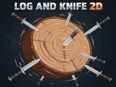 ゲームLog And Knife 2Dオンライン