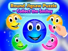 ゲームRound jigsaw Puzzle - Collect the Smileyオンライン