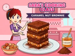 ゲームSara`s Cooking Class Caramel Nut Brownieオンライン