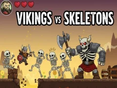 Vikings Vs Skeletons — 無料オンラインゲーム