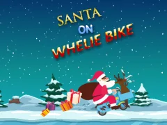 ゲームSanta On Wheelie Bikeオンライン