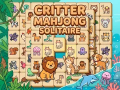 ゲームCritter Mahjong Solitaireオンライン