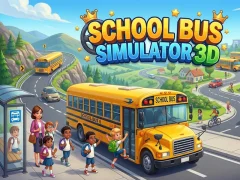 ゲームSchool Bus Simulator 3Dオンライン