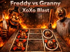 Freddy vs Granny XoXo Blast — 無料オンラインゲーム