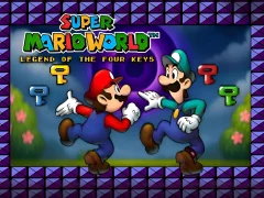 ゲームSuper Mario World Legend of the Four Keysオンライン
