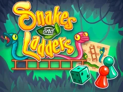 ゲームSnakes and Laddersオンライン