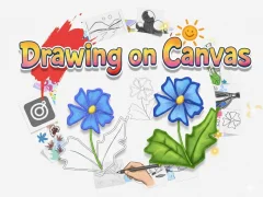 ゲームDrawing on Canvasオンライン