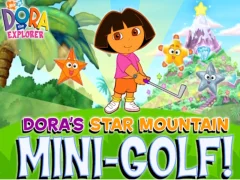 ゲームDora The explorer Dora's Star Mountain Mini-Golfオンライン