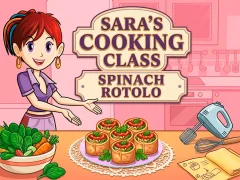 Sara’s Cooking Class Spinach Rotolo — 無料オンラインゲーム