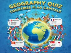 Geography Quiz Countries Flag Capitals — 無料オンラインゲーム