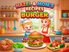 Hazel & Mom's Recipes Burger — 無料オンラインゲーム