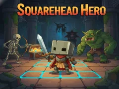 ゲームSquarehead Heroオンライン