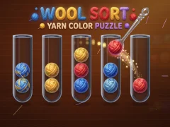 ゲームWool Sort Yarn Color Puzzleオンライン