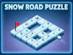 ゲームSnow Road Puzzleオンライン