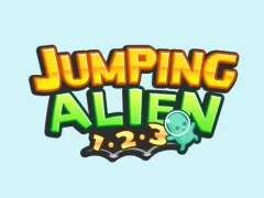 Jumping Alien 1.2.3 — 無料オンラインゲーム