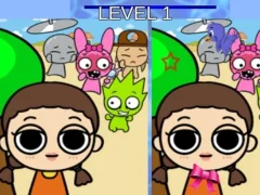 ゲームSprunki and Squid Game Differenceオンライン