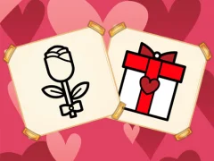 ゲームValentine Present Coloringオンライン